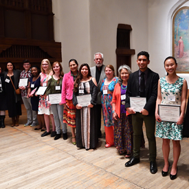 2017 New Mexico Poetry Out Loud Participants and judges
