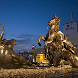 The Rustler, History in Bronze, Artesia, New Mexico